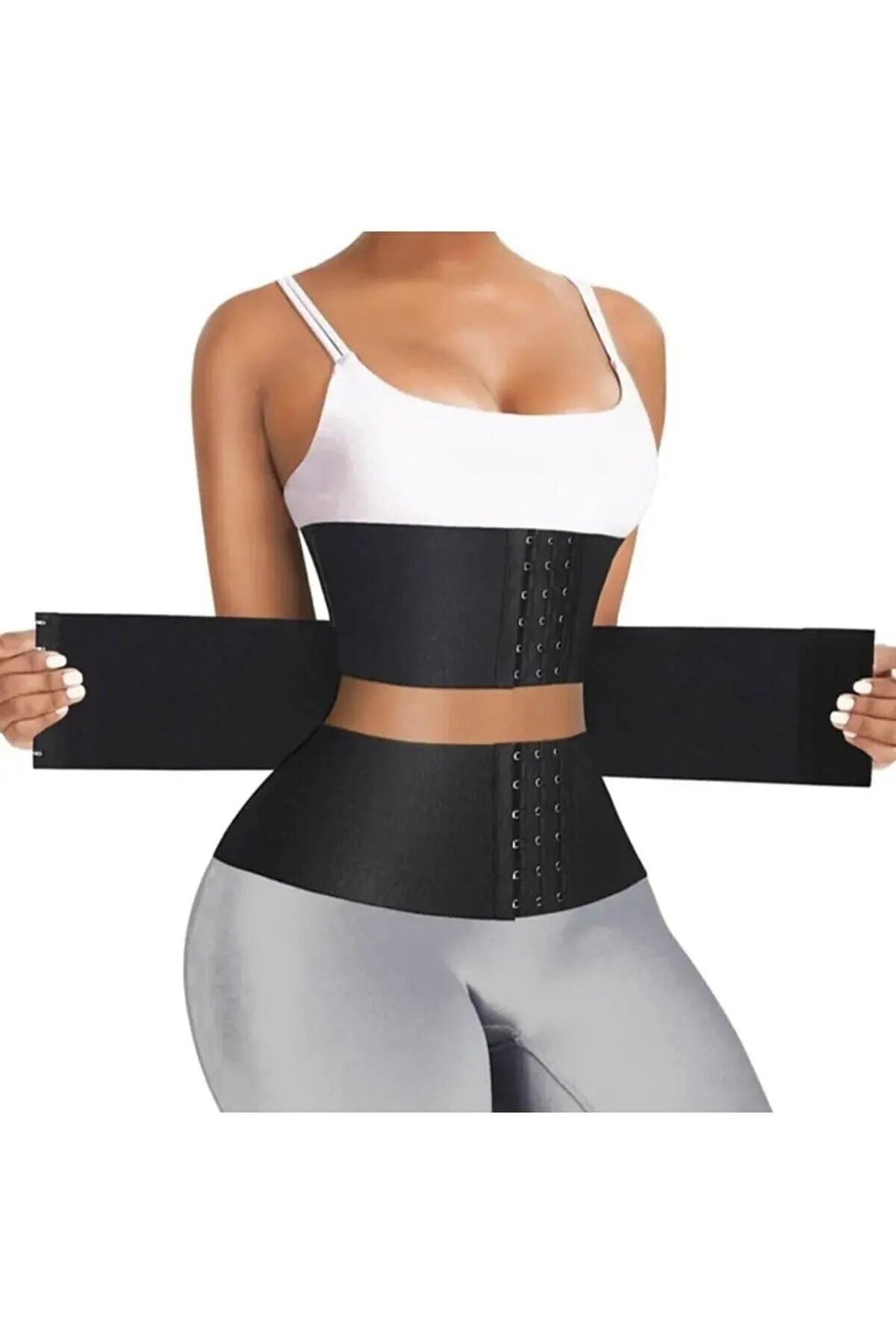 Agraflı Sıkılaştırıcı Kum Saati Korsesi